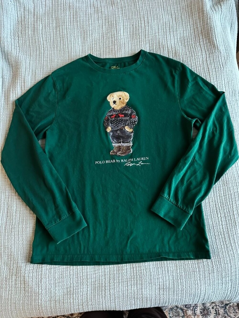 Polo RL graphic long sleeve top
